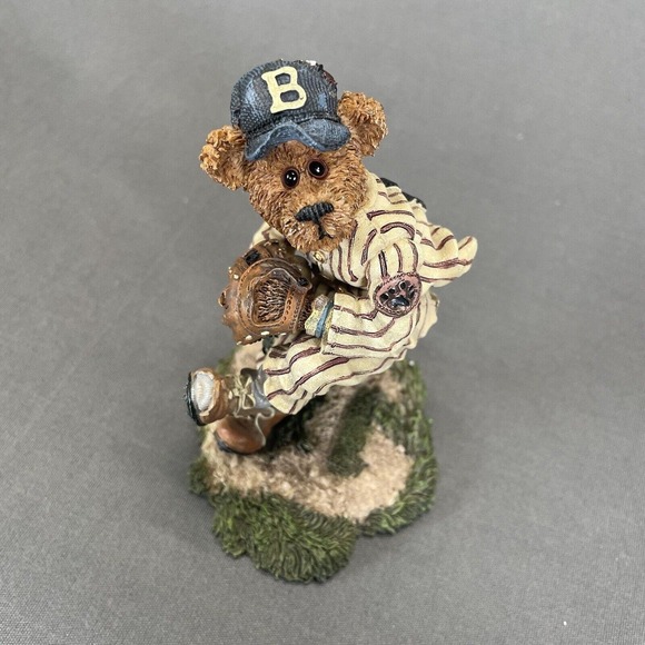 Boyds Bears- Greg McBruin Wind Up - Baseball Pitcher Figurine Sports #227732 - Picture 6 of 8